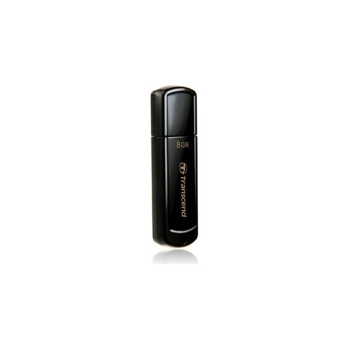 Transcend Flash Memory Jetflash 350 8gb usb Drive usb2 Black
