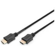 Digitus Cavo Di Collegamento Hdmi 3d Con Ethernet Connettori Placcati Oro Mt. 3