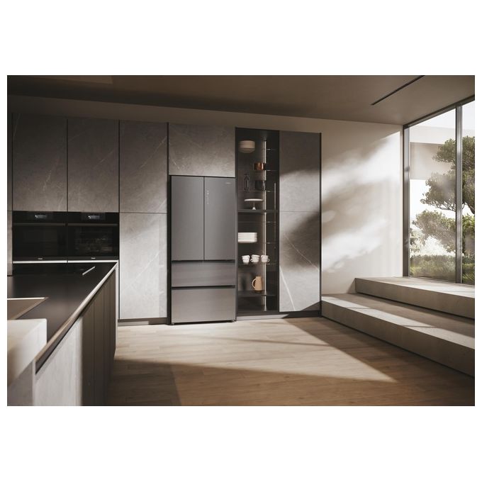 Haier HFR7819ENGC Serie 7 Frigorifero Multi Door 504 L 190 cm Classe E 36 dB No Frost WiFi colore Inox