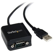 StarTech Cavo adattatore USB FTDI RS-232 a seriale 1 porta, isolamento ottico
