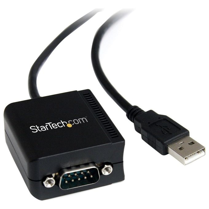 StarTech Cavo adattatore USB FTDI RS-232 a seriale 1 porta, isolamento ottico
