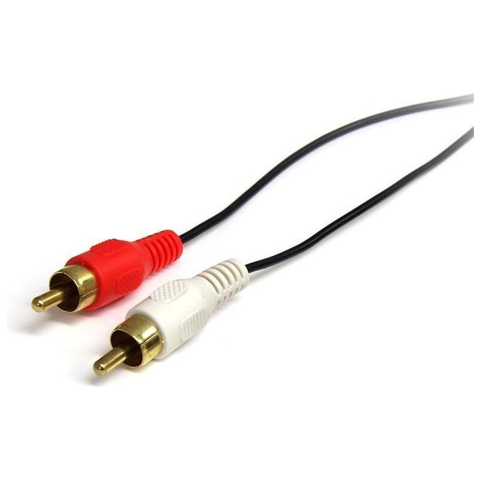 StarTech Cavo audio stereo 91 cm - 3,5 mm maschio a 2 maschi RCA