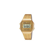 Casio orologio digitale vintage a168wg9ef oro acciaio inox unisex