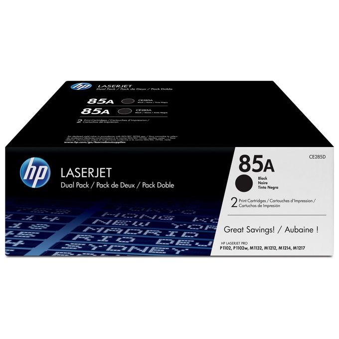 Hp Cartuccia Laserjet Nero 2 Conf.