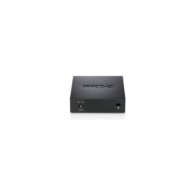 D-link 5-port 10-100 Metal Housing Desktop Switch