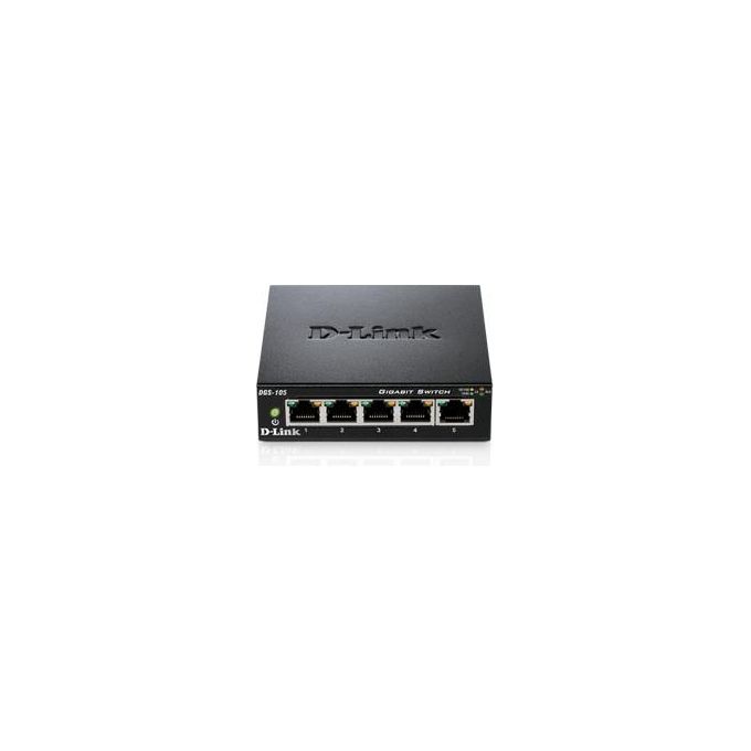 D-link Switch 5 Porte Giga 10-100-1000 M