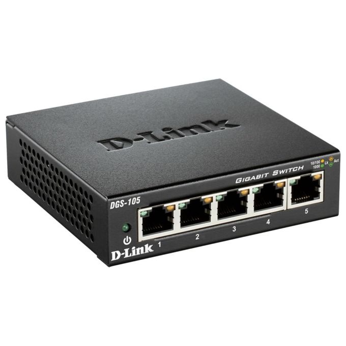 D-link Switch 5 Porte Giga 10-100-1000 M