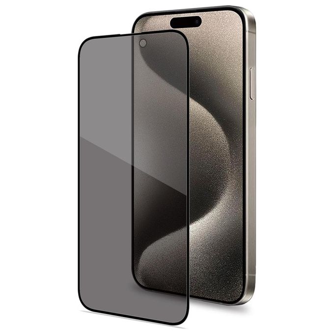 Celly Privacy Full per iPhone 16 Plus Nero