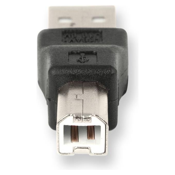 Retrak Cavo Usb con Adattatore Intercambiabile Retrattile 1mt Nero