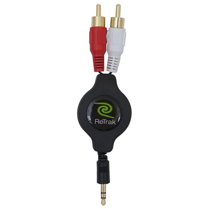 Retrak Cavo da 3,5mm a Rca Retrattile