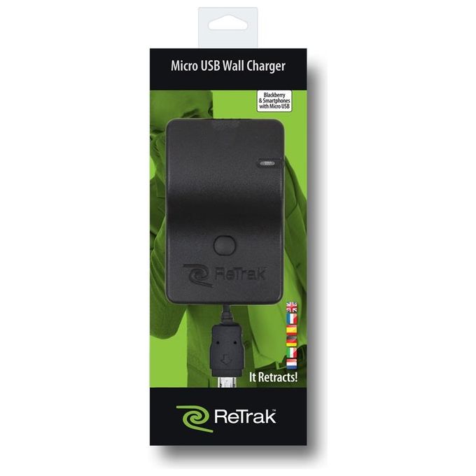 Retrak Caricatore Usb Retrattile