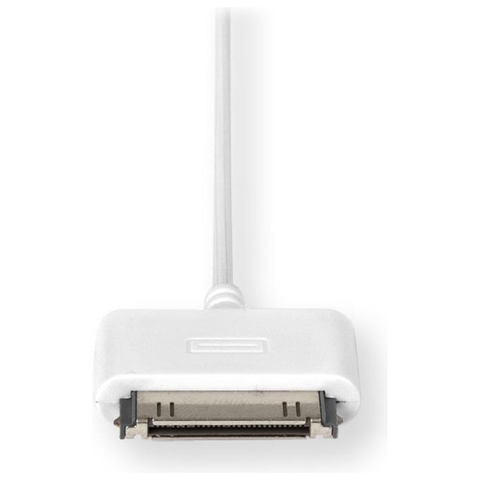 Retrak Cavo iPod e iPhone Usb 2.0 Retrattile Syn-charge Bianco