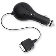 Retrak Caricatore iPad Iphone da Auto Retrattile Nero