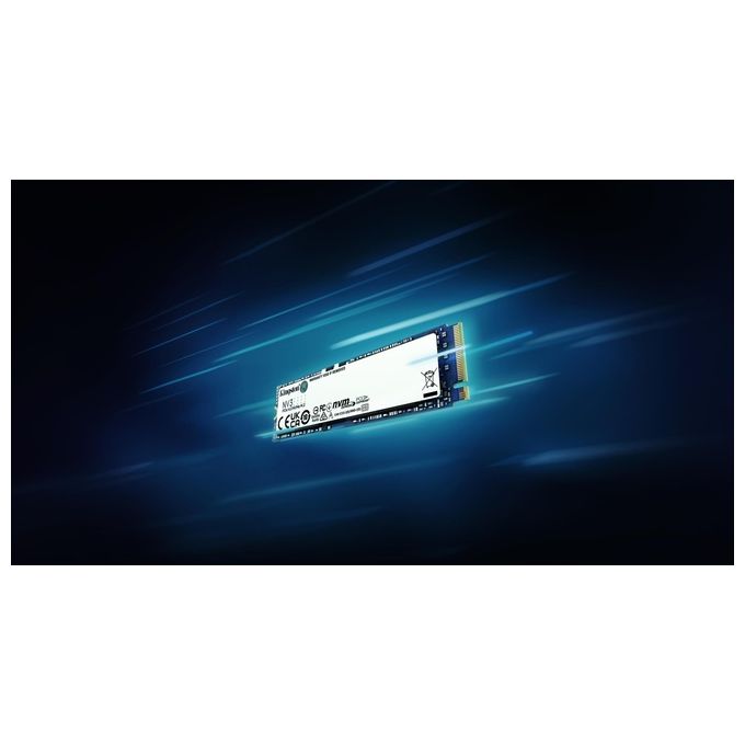 Kingston Technology SNV3S-2000G 2000G NV3 M.2 2280 NVMe SSD Capacita' 2 TB Velocita' lettura 6000 MB-s Velocita' scrittura 5000 MB-s colore Nero