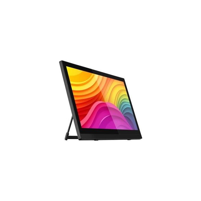 Atlantis A05-T16A-VHM Monitor Touch 15.6'' Full HD 1920x1080 IPS 10 Tocchi HDMI VGA 60Hz VESA 75 colore Nero