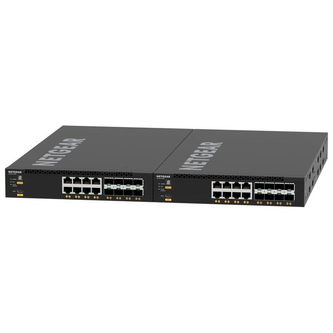 NETGEAR XSM4316-100NES Switch Gestito L3 10G 8x Multi-Gig 8x SFP+ 1U Rackmount colore Nero