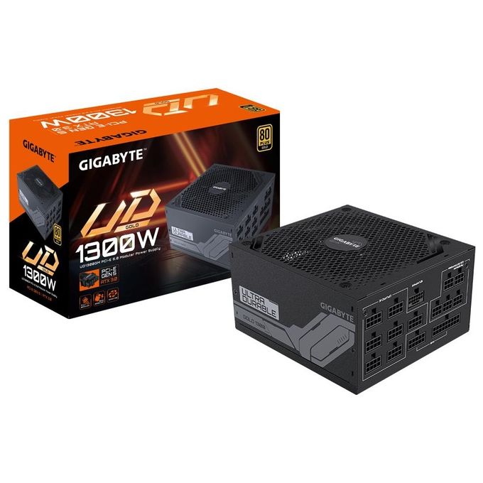 Gigabyte S9129512 UD1300GM PG5 Alimentatore 1300 W 80 PLUS Gold Totalmente Modulare 12 cm Ventola 40 dB colore Nero