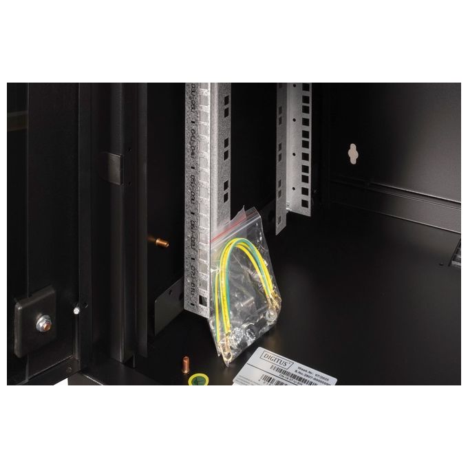 Digitus Armadio 7 Unita' Da Muro Linea Soho (A)380X(L)600X(P)450 Mm- Colore Nero Ral 9005