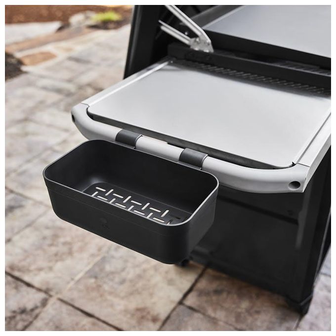 Weber Portacondimenti Appendibile Premium per Piastre Slate da 76 cm