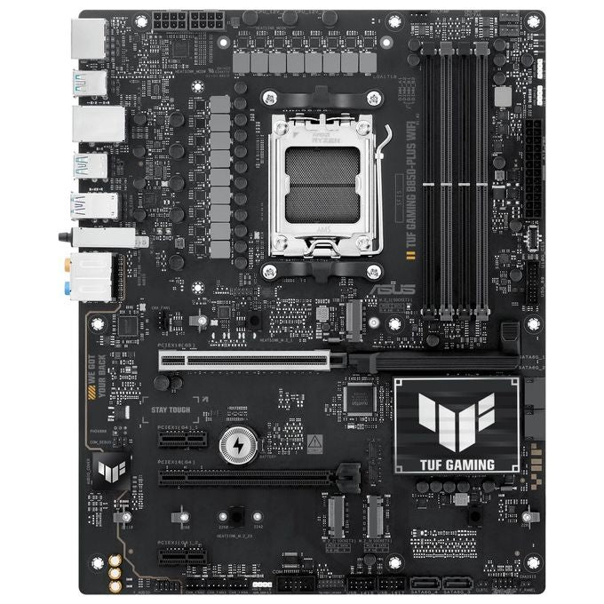 Asus TUF GAMING B850-PLUS WIFI Scheda Madre ATX Socket AM5 DDR5 PCIe 5.0 Wi-Fi 7 Ethernet 2.5Gb USB-C 20Gbps colore Nero