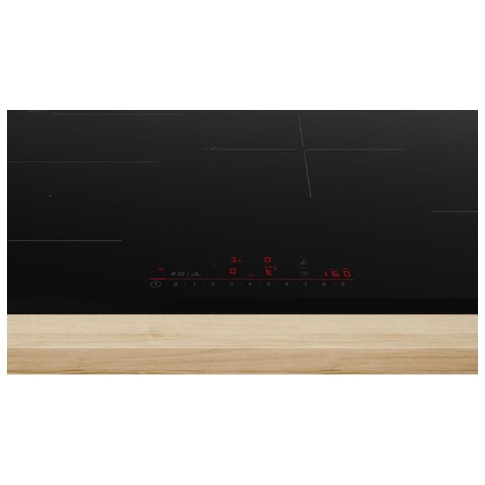 Bosch PVS83KHC1Z Serie 6 Piano cottura a induzione 80 cm 4 zone Touch DirectSelect PowerBoost Wi-Fi Home Connect colore Nero