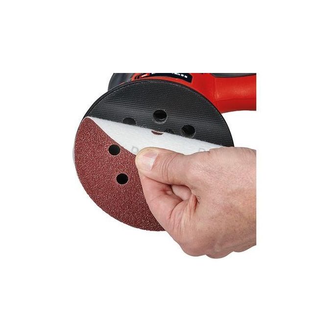 Einhell 4462005 TC-RS 425 E Levigatrice Rotorbitale 425W 125 mm 26000 OPM 6 velocita' colore Rosso