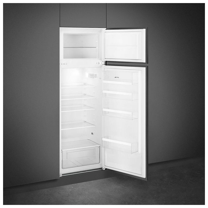 Smeg D4152E Frigorifero Doppia Porta Incasso Statico 249 L 157,5 cm Classe E 33 dB Compressore Inverter colore Bianco