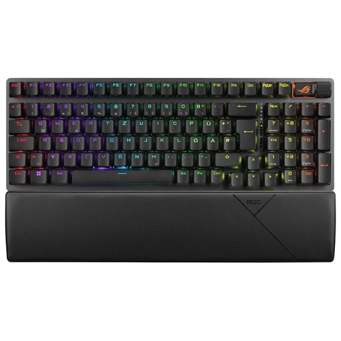 Asus 90MP037A-BKIA00 ROG Strix Scope II 96 Tastiera Meccanica Gaming Wireless Switch NX Layout 96% RGB Bluetooth 5.1 2.4GHz Layout Italiano colore Nero