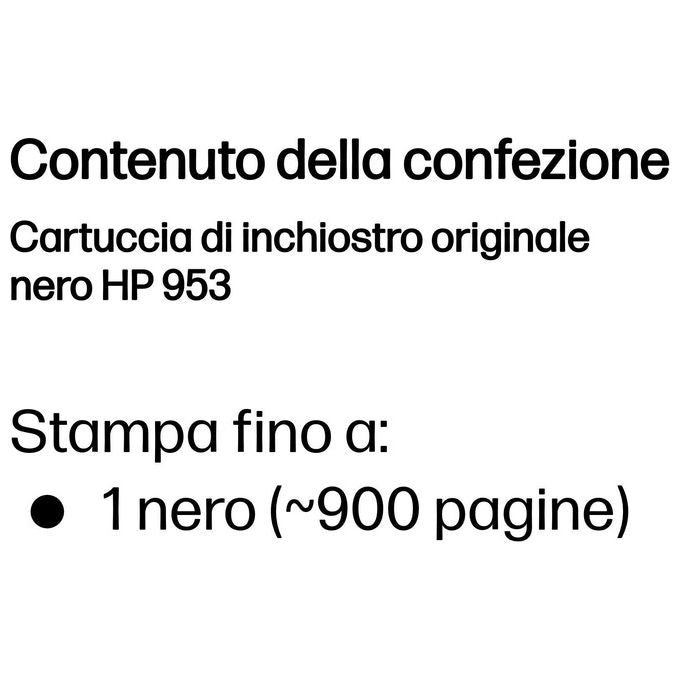 HP 953 Black Original ink Cartridge