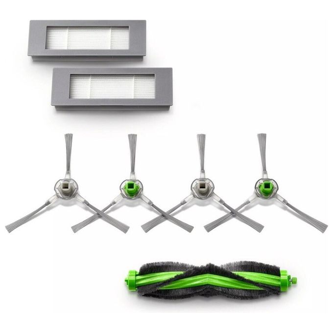 IRobot 4719025 Kit di ricarica per Robot aspirapolvere Roomba Combo Series contenente 5 spazzole e 2 filtri HEPA colore Nero