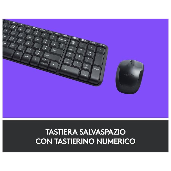 Logitech Wireless Desktop Mk220 Italian Layout