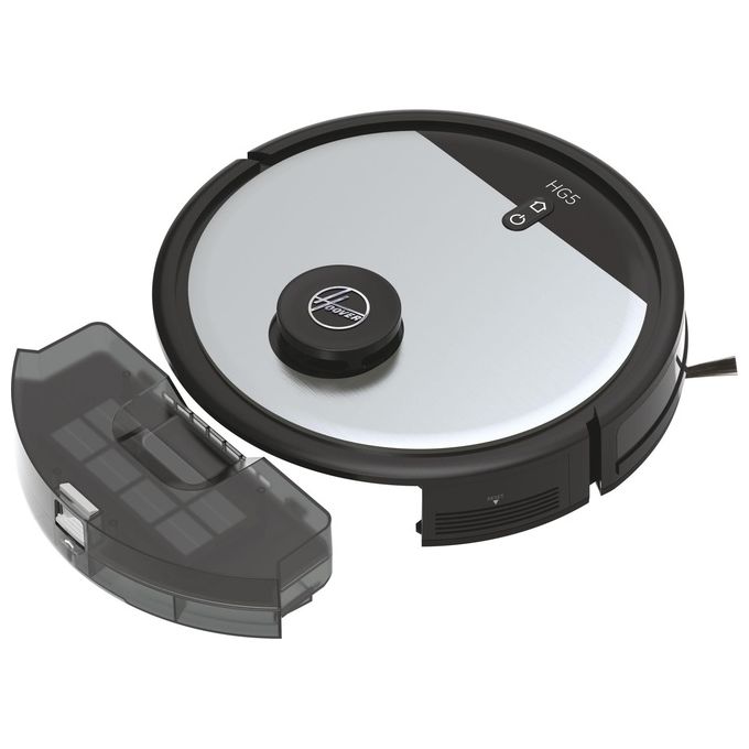 Hoover 38383005 HG5 Robot aspirapolvere Navigazione laser 0,5 L autonomia 90 min Wi-Fi mappatura colore Grigio