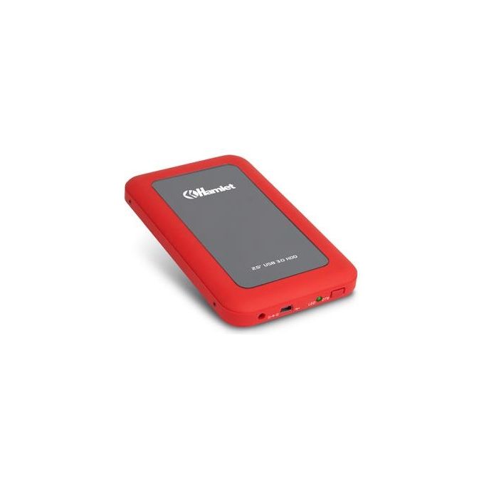 Hamlet Box 2.5'' Usb 3.0 Mirror Rosso