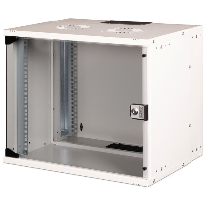 Digitus DN-49204 SOHO PRO Armadio Rack a Parete 19'' 9U 540x400 mm Capacita' 60 Kg IP20 colore Grigio
