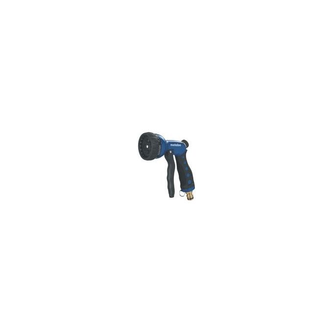 Metabo 0903060778 GB 7 Pistola Irroratrice da Giardino 7 Modalita' di Getto Regolazione Continua del Flusso Colore Nero Blu