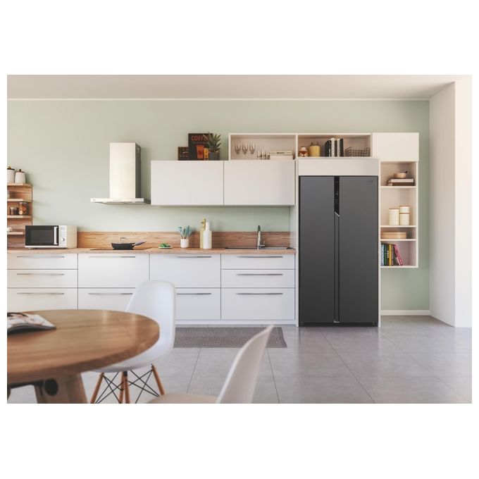 Candy CHSVN-174X Frigorifero Side by Side 532 L 177 cm Classe E 39 dB No Frost colore Acciaio Inox