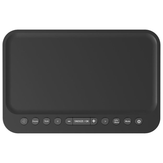Kenwood CR-ST40DAB-B Radiosveglia DAB+ FM Bluetooth 5.3 6 W Display LCD 3 Sveglie colore Nero