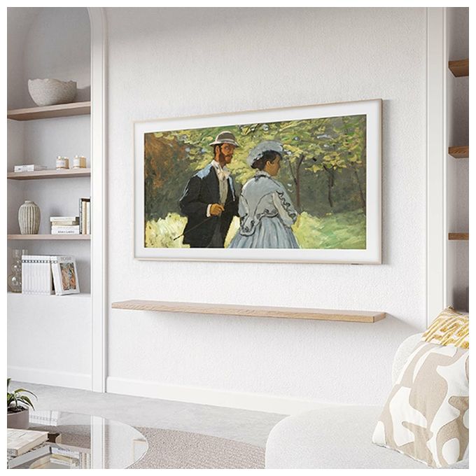 Samsung QE65LS03DAUXZT The Frame Smart TV QLED 4K 65'' Matte Display Quantum 4K Dolby Atmos Art Mode colore Nero