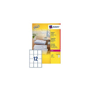Avery Etichette Laser 63 5x 72 Singolo