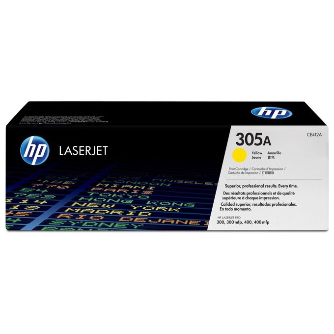 Hp Toner Giallo 305a Laserjet