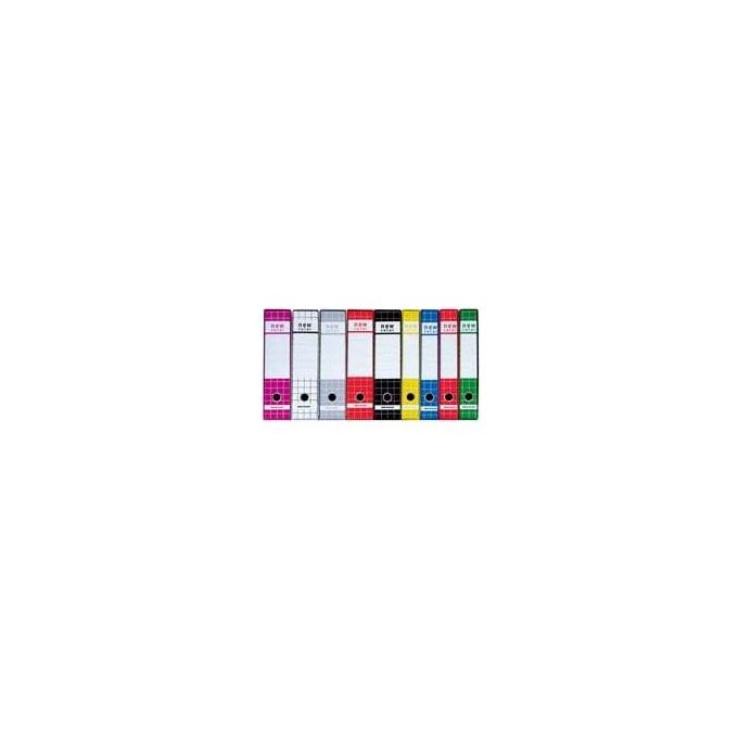 Brefiocart 0201180.BL New Color Registratore con Custodia Protocollo Dorso 8 cm 35x28.5 cm colore Blu