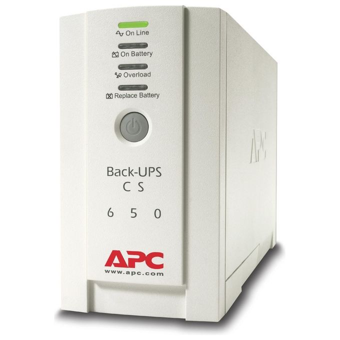 APC Back-UPS BK650EI Gruppo di Continuita' 650VA 400W 4 Prese IEC Standby