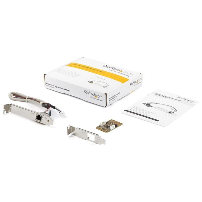 StarTech Adattatore scheda di rete NIC mini PCI Express Gigabit Ethernet