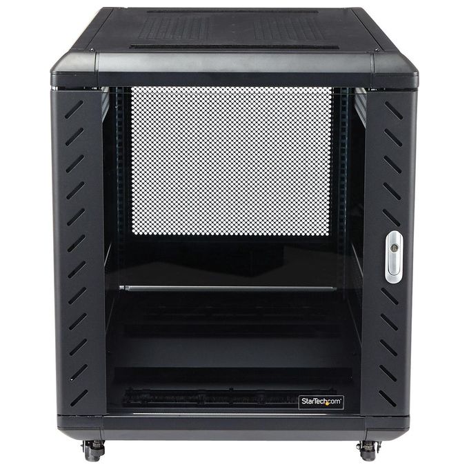 StarTech Armadio server rack chiuso a ribalta 12U 90 cm con ruote