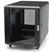 StarTech Armadio server rack chiuso a ribalta 12U 90 cm con ruote