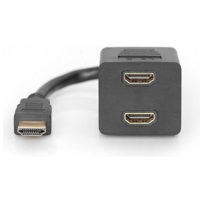 Assmann AK-330400-002-S Cavo di Interfaccia e Adattatore Hdmi 2 x Hdmi Nero