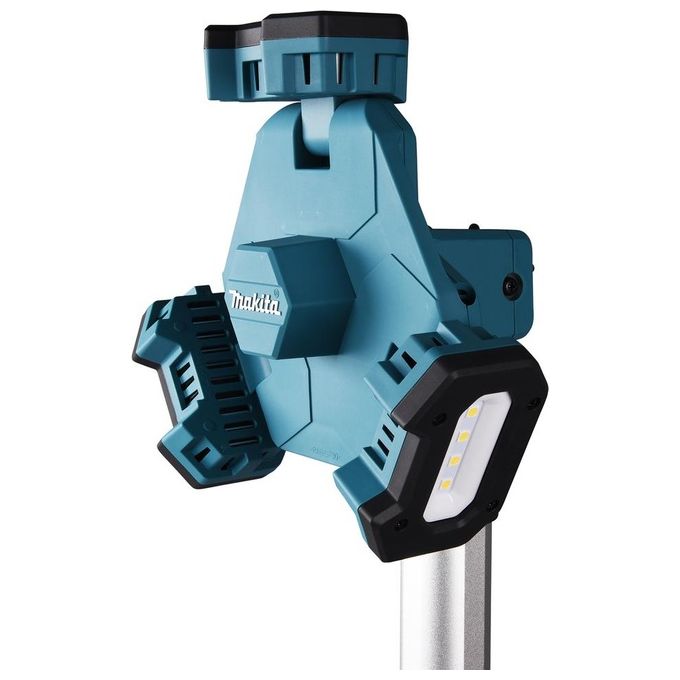 Makita DML814 Luce da Lavoro LED 3000 lm con Treppiede Regolabile colore Blu