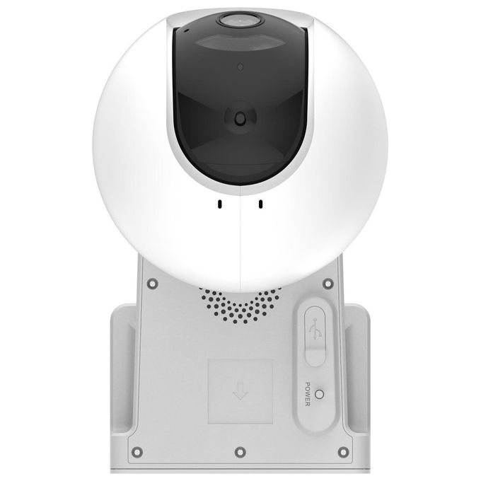Ezviz HB8 Telecamera IP Motorizzata da Esterno 4 MP 2K Wireless Batteria 10400 mAh Pannello Solare Visione Notturna 15 m colore Bianco