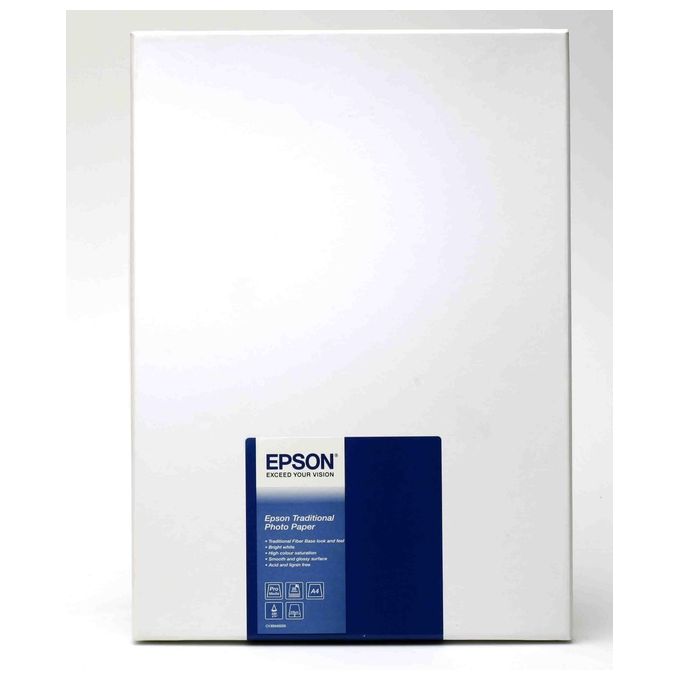 Epson Traditional Photo Paper Formato A4 (25 Fogli)
