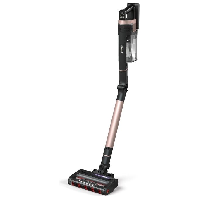 Shark IZ400EU Stratos Aspirapolvere a Bastone 2 in 1 Senza Filo DuoClean PowerFins Plus autonomia 60 min colore Nero Pesca